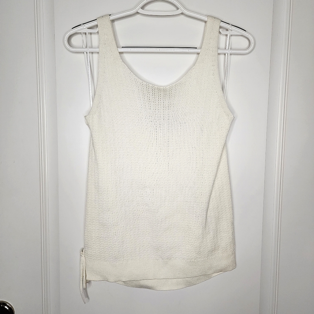 💥3/$30💥 LOFT NWT Cream Crochet Tank Blouse